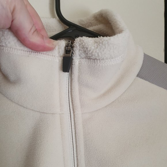 Eastern Mountain Sports Grey and White Fleece - Picture 7 of 8